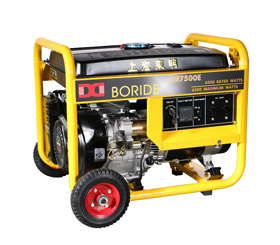 上海東明6千瓦野外施工小型汽油發(fā)電機(jī)組 BR7500 上海東明6千瓦野外施工小型汽油發(fā)電機(jī)組 BR7500