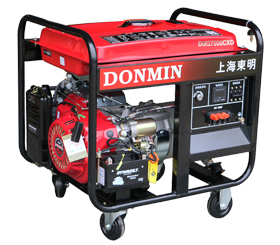 6KW三相汽油發電機組，鑰匙電啟動發電機DMS7500CXD